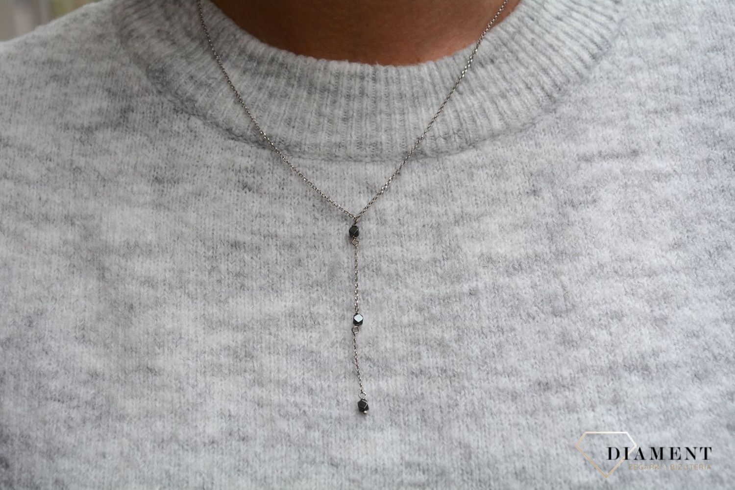 Srebrny naszyjnik krawatka Dall'Acqua C RM 20227 036 (2).JPG